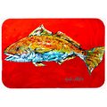 Carolines Treasures Fish - Red Fish Red Head Mouse Pad- Hot Pad or Trivet MW1111MP
